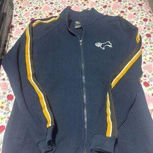Derby County FC football club Navy Track Jacket mens size Medium